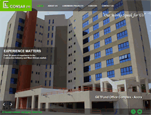 Tablet Screenshot of consarltd.com